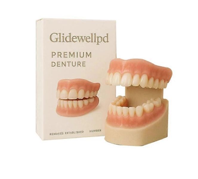 Premium Silicone Denture, Smileasego Premium Dentures Full Mouth