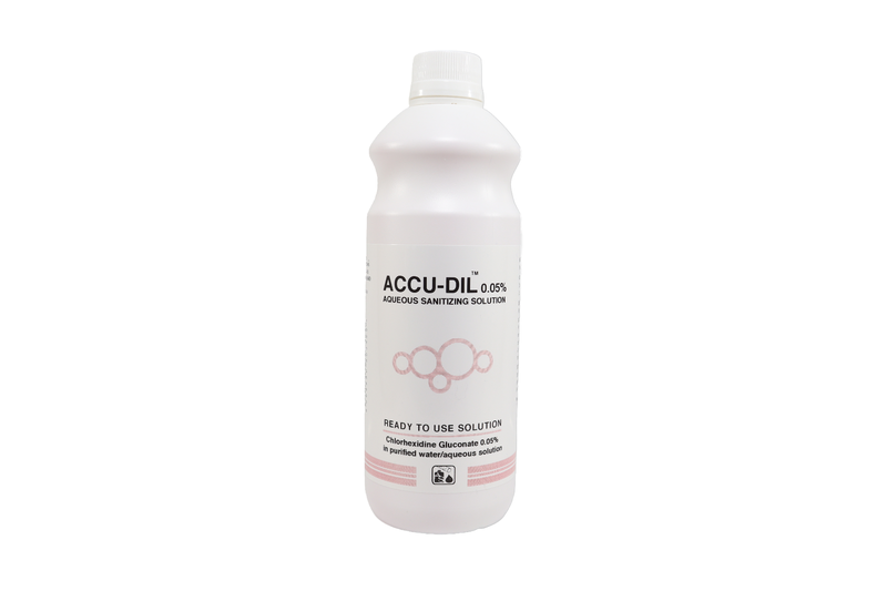Acu-Sol Accu-Dil 0.05% Sanitizing Solution 500ml