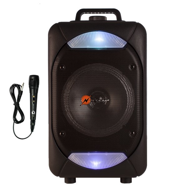 N-Gear Portable Bluetooth Kids Party Speaker with Mic - 100Watts