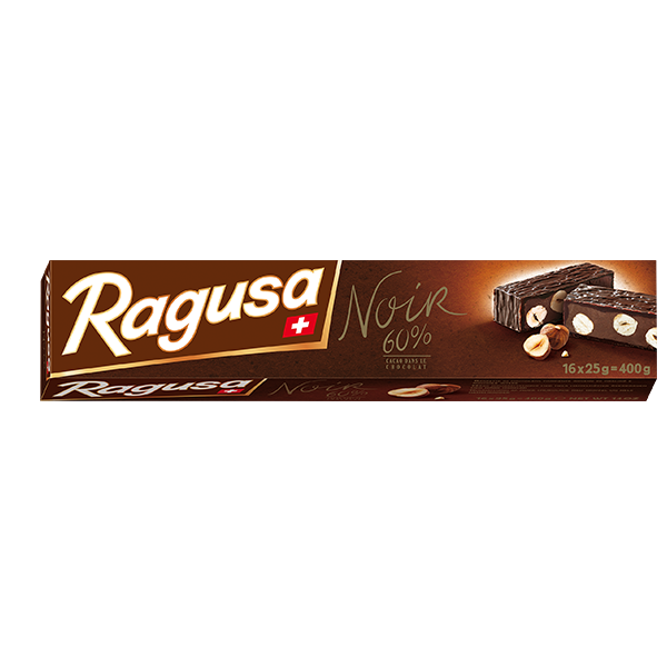Ragusa Noir - Swiss Milk Chocolate 400g (16 x 25g)