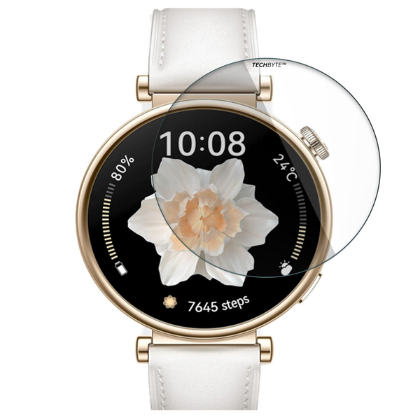 TechByte Glass Screen Protector Compatible with Huawei Watch GT 5 (46mm)