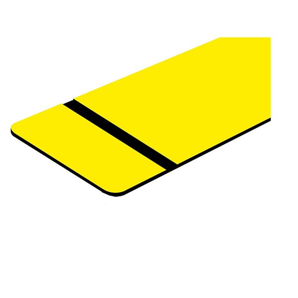 Yellow /Black Trolase Laser Engraving Material 1.6mm (610 x 305mm)