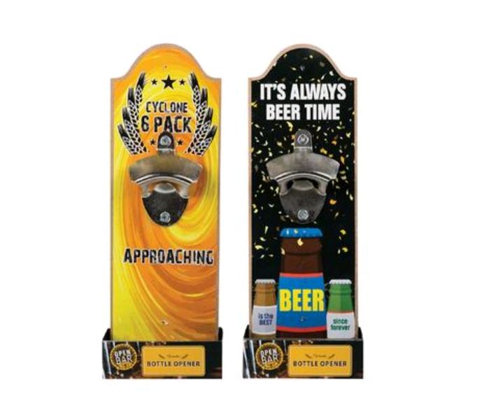 Wall Mountable Bottle Openers - Set of Two