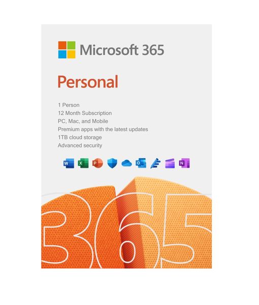 Microsoft Office 365 - Personal - Includes AI-powered