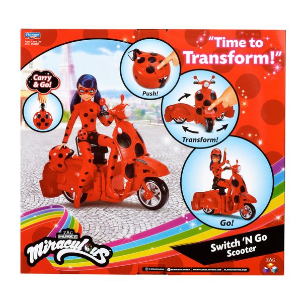 Miraculous Ladybug - Switch &amp; Go Scooter