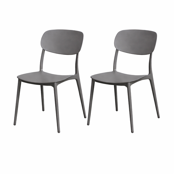 Modern Minimalist Plastic Dining Chair