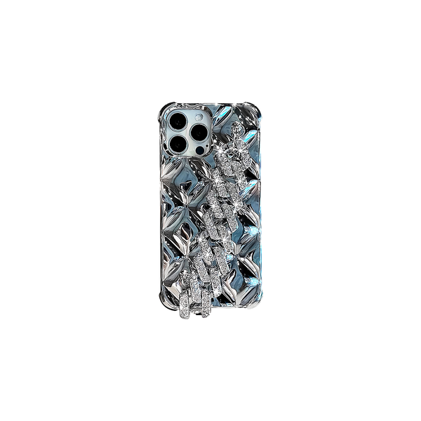 Silicone diamond Fancy Phone Cover for 14, 14 Pro, 14 Pro Max, 14 Plus