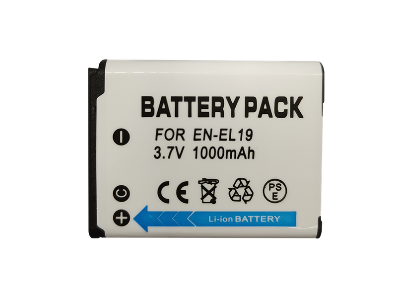 1000mAh Lithium-Ion Battery for Nikon EN-EL19 / Sony NP-BJ1