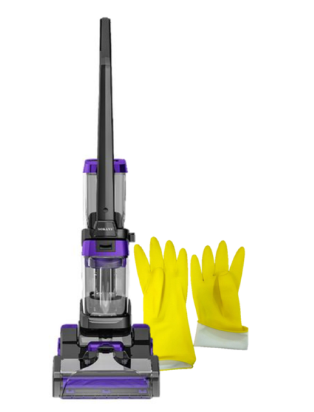 Sokany Carpet Washer with Passion Household Gloves | Large Twin Water Tank