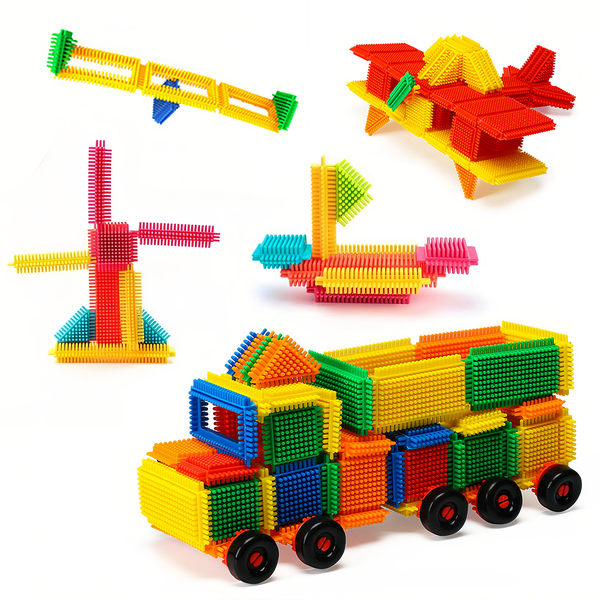 Building Toy Blocks Toy Set - Shape Play Learning Kids Child Preschool Gift