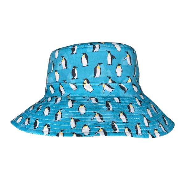 Kids Bucket Sun Hat Penguins