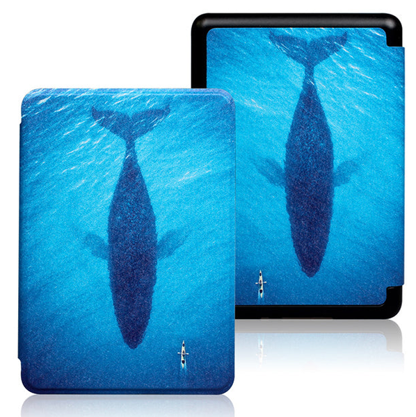 Amazon Kindle 6" Wi-Fi 16GB Matcha (11th Gen 2024) Cover Bundle - Whale