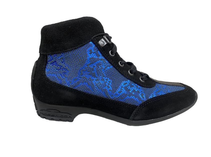 ROSSIMODA - Cayenne Black and Blue Mens Ankle Boots | Shop Today. Get ...