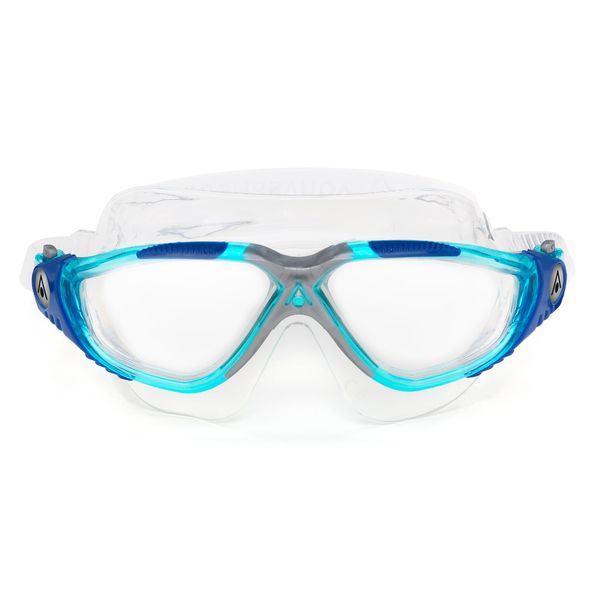 Aquasphere Vista - Clear Lens - Transparent/Blue Swim Mask
