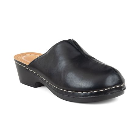 Comfortable hot sale black mules