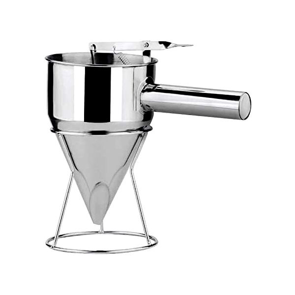 Stainless Steel Batter Dispenser for Pancakes, Donuts, Cupcakes