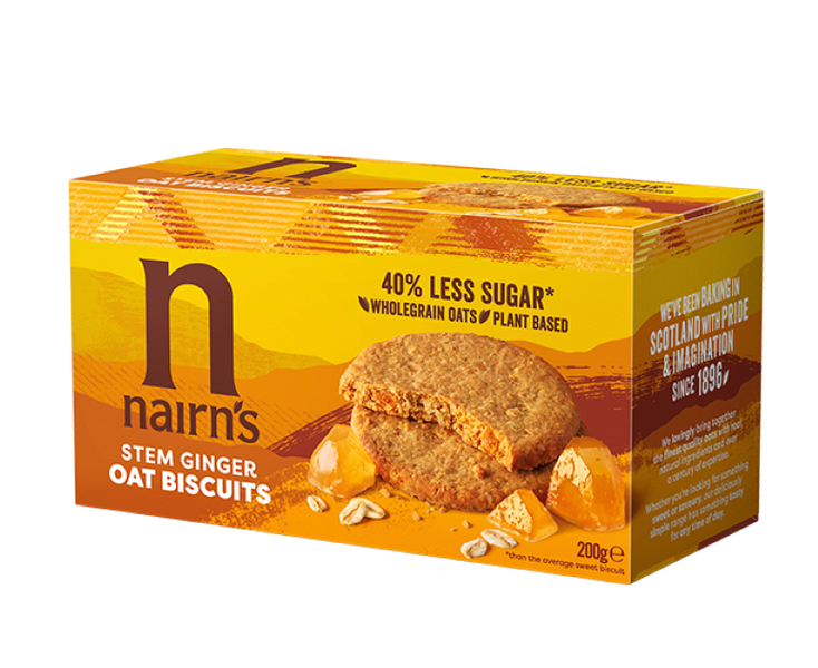 Nairns Stem Ginger Biscuits - 200g