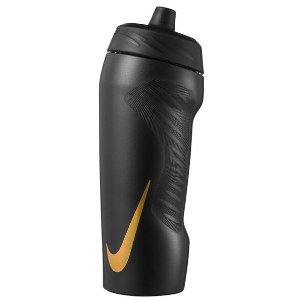 Nike Hyperfuel Bottle 18 Oz Black/Black/Black/Metallic Gold 18oz