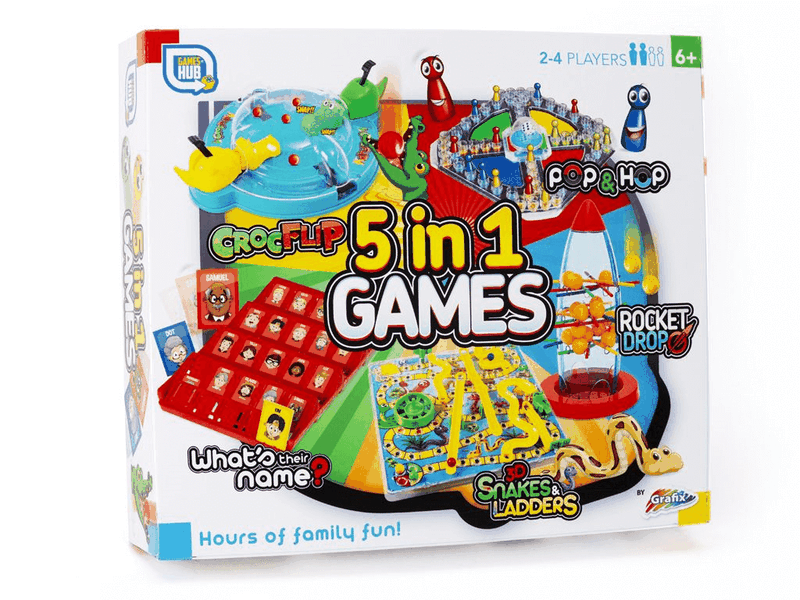 Games Hub 5 In 1 Games
