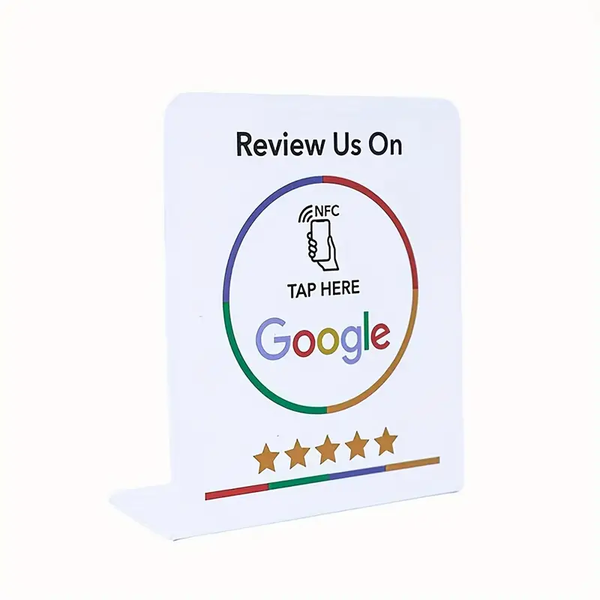 HB Google Review NFC Stand