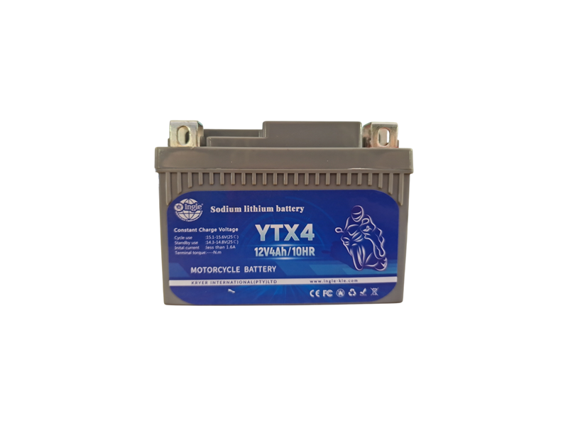 Ingle Sodium Lithium Motorbike and Generator Batteries - 12V 4Ah
