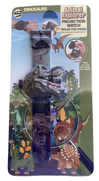 Dinosaur Animal Explorer Projection Watch 24 Projection Images
