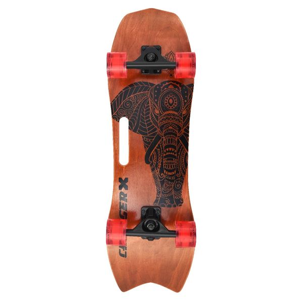 Charger X WIDE Series 33 Inch Rounded Tail Elephant Deck Cruiser