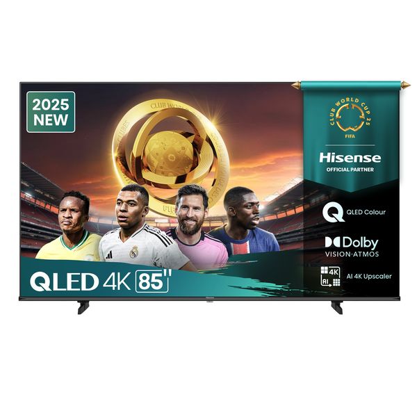 Hisense Smart TV -85" Q6Q 4K UHD QLED Television Smart TV with Dolby Vision