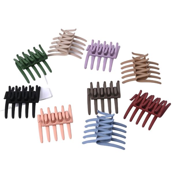10 Simple Cross Hair Comb High-End Hair Clips
