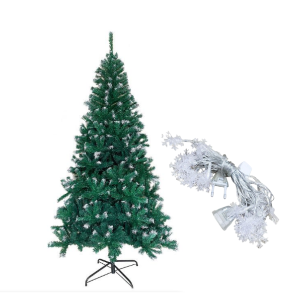 210 cm Tinted Christmas Tree with Colorful Light