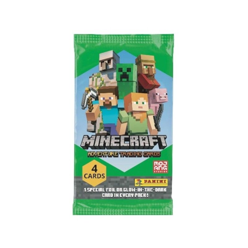 Minecraft Trading Cards Booster Pack Shop Today Get It Tomorrow 1637