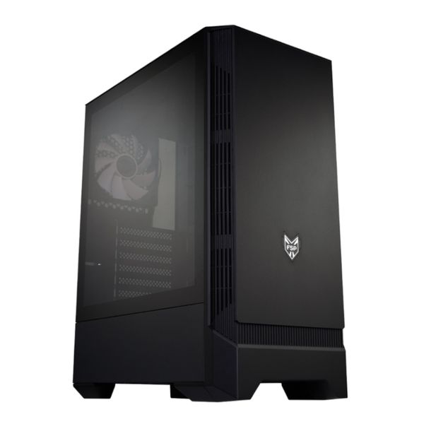 FSP CMT260 ATX | Micro-ATX | Mini-ITX ARGB Mid-Tower Gaming Chassis - Black