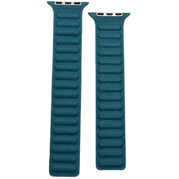 42/44/45mm Replacement Leather Magnetic Strap For Apple watch series 6