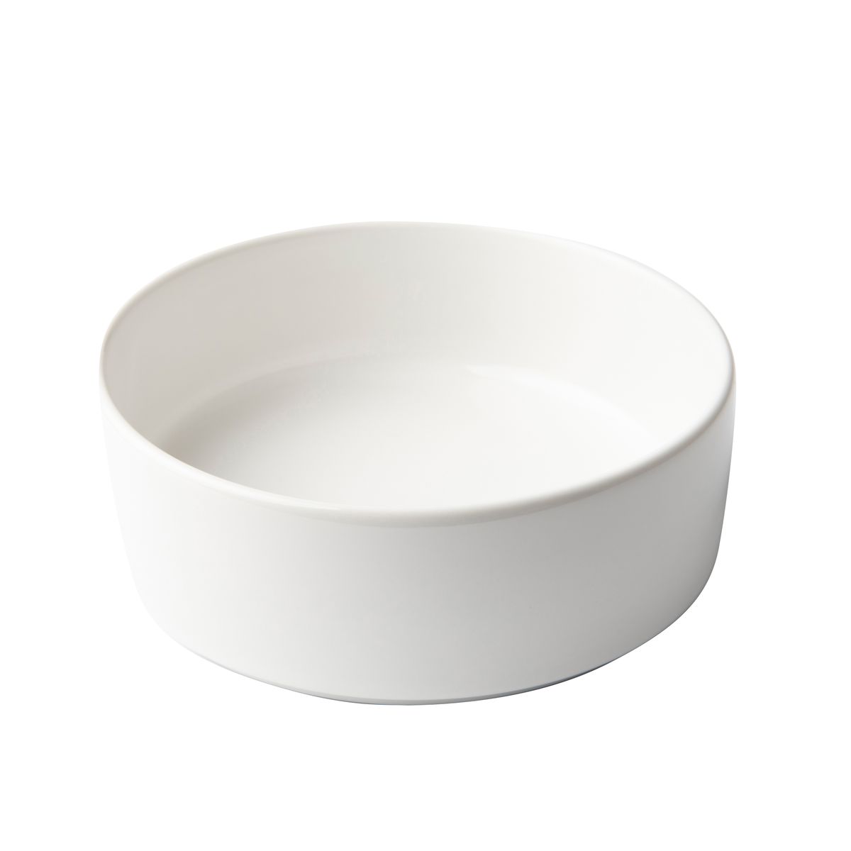 OMADA Flat Stackable White Cereal Bowl Set of 4 | Shop Today. Get it ...