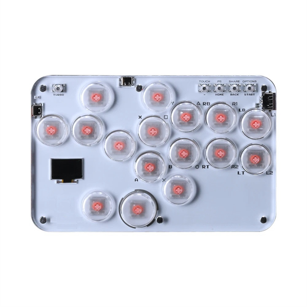 16Keys Arcade Joystick Hitbox Leverless Controller Fight Sticks