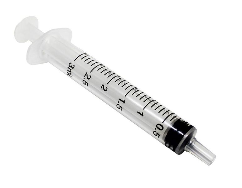 Syringe Hypodermic Concentric Nozzle - Saclin 3ml {100s}