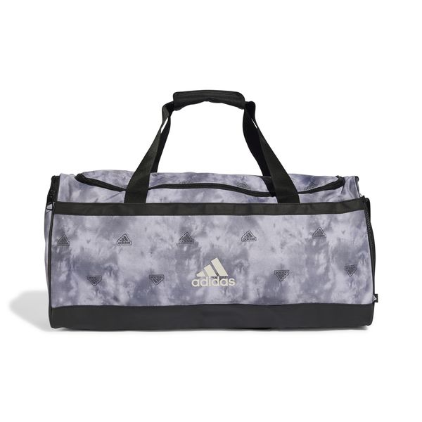 adidas Essentials Linear Graphic Duffel Bag - 39 liter - Multi-Grey/Black