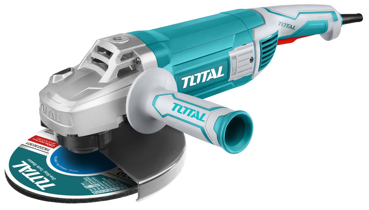 Total Tools 2400W Industrial Angle grinder