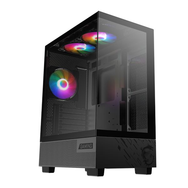 MSI PAG PANO M110A Micro-ATX Gaming Chassis - Black