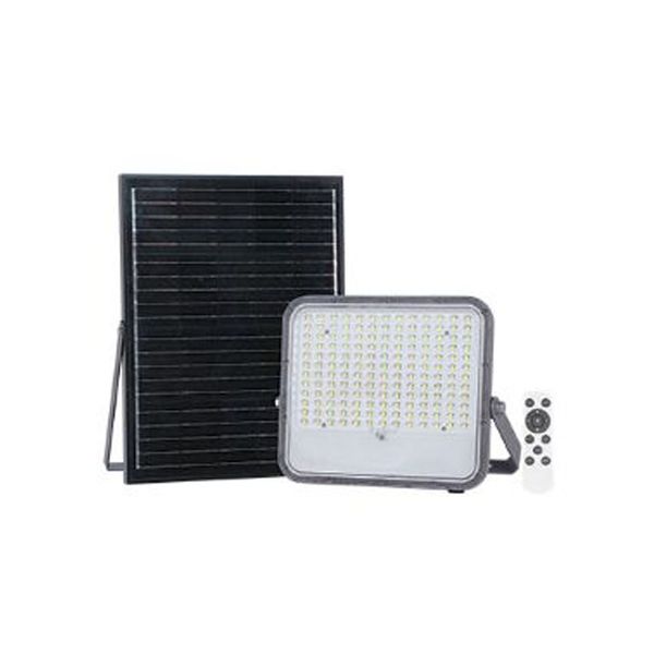 ACDC - Solar 200w Led Floodlight 20w Pv Pan 3.2v/20ah Bat &amp; Remote