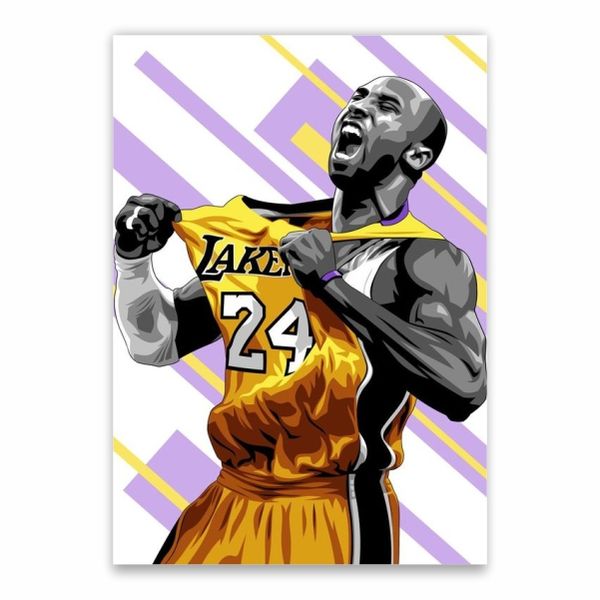 Kobe Bryant Lakers Poster - A1