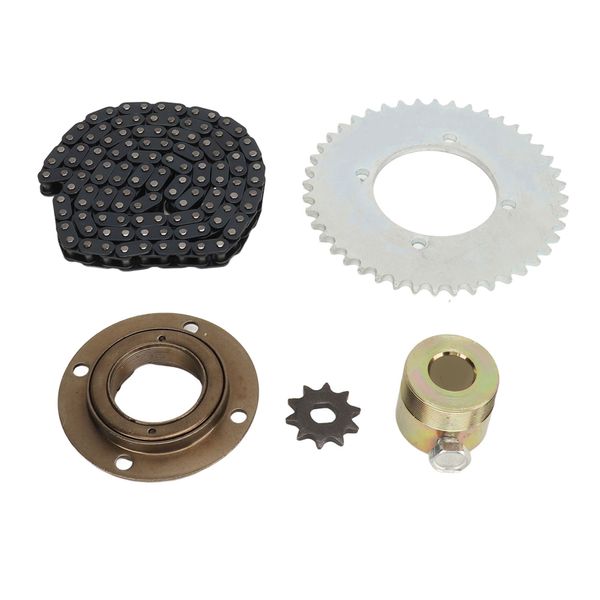 T8F 10T 44T Sprocket Kit 116 Links Chain for Mini Motorcycle