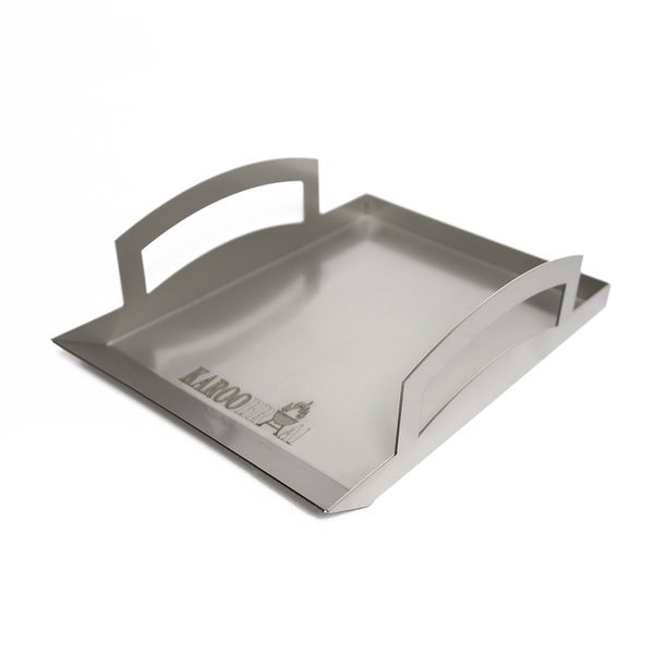 KarooBraai 30 50 3mm Stainless Steel Braai Pan