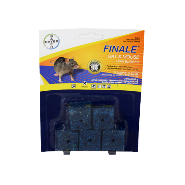 Bayer - Finale Rat and Mouse Wax Blocks - 85g