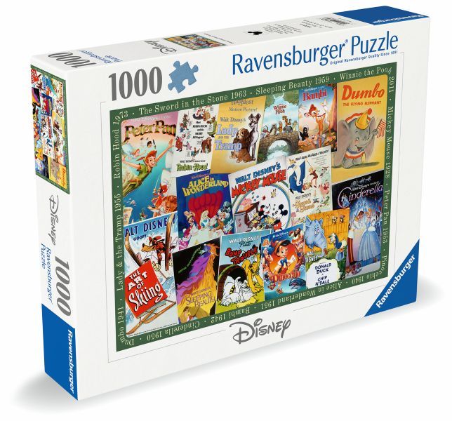 Ravensburger 1000 Piece Disney Vintage Movie Post