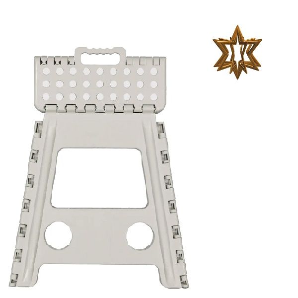 40cm Folding Step Ladder Stool &amp; Star Sticker