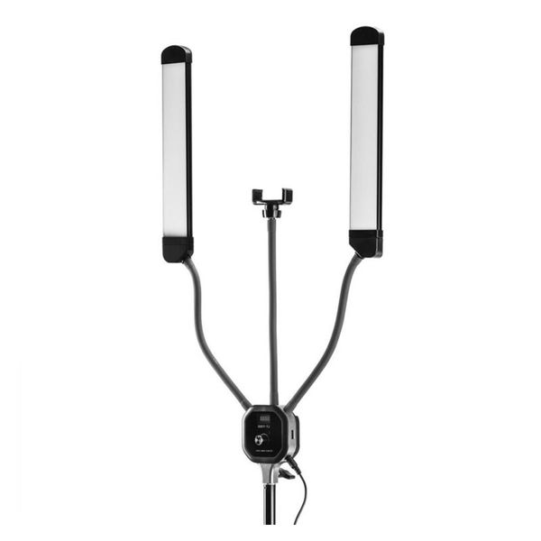 50W Double Arm LED Dimmable Photography Light