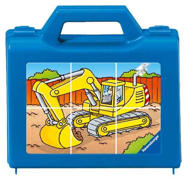 Ravensburger 6 Piece Cube Puzzle-Vehicles In Use