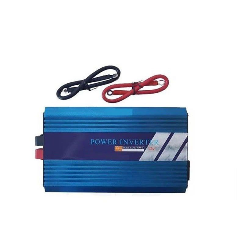 1500W 12V Pure Sine Wave Inverter with 3Way Plug