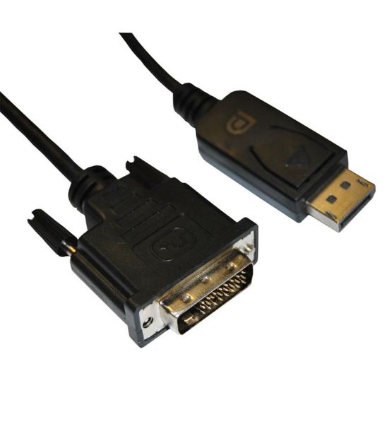 Display Port To DVI-D Cable